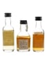 Deanston 12 Year Old, Glen Elgin & Strathisla 12 Year Old Bottled 1990s 3 x 5cl / 42%