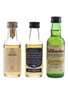 Assorted Single Malt Scotch Whisky Oban, Royal Lochnagar & Tullibardine 3 x 5cl