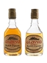 Glayva Scotch Liqueur Bottled 1960s 2 x 5cl / 40%