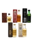 Boxed Single Malt Miniatures Glenfarclas, Glenfiddich, Cardhu, Glenmorangie 5 x 5cl