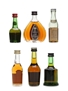 Assorted Cognac Miniatures Courvoisier XO, Hennessy, Martell 5 x 3 - 5cl