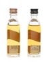 Johnnie Walker Red Label & Black Label Miniatures  2 x 5cl