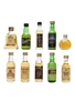 Assorted Blended Scotch Whisky Miniatures Bell's, Black Bottle, Sheep Dip, Pig's Nose 10 x 5cl