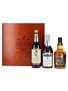 Seagram Commemorative 1924-2001 Chivas Regal 12, Seagram's VO & Martell Cordon Bleu 3 x 75cl / 40%