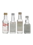 Assorted Vodka Miniatures Smirnoff, Stolichnaya, Wyborowa 4 x 5cl