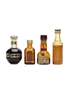 French Liqueur Miniatures Cointreau, Grand Marnier, Chambord, Mandarine Napoleon 3 x 3cl, 5cl