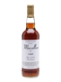 Macallan 1989 Single Cask Private Bottling 2010 70cl / 54.6%