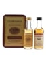 Glenmorangie Port Wood Finish & 10 Year Old Set Bottled 1990s 2 x 5cl