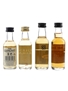 Glenlivet Founder's Reserve, Glen Moray 12 Year Old, The Speyside 12 Year Old & Tamdhu 10 Year Old Bottled 1990s-2000s 4 x 5cl / 40%