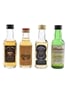 Blair Athol, Glenmorangie, Loch Lomond & Tullibardine Bottled 1980s-1990s 4 x 5cl / 40%