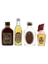 Assorted Rum Black Bounty, Jamaican, Santigo & Rhum Vieux 4 x 5cl