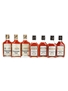 OVD Old Vatted Demerara Rum Bottled 1980s & 1990s - George Morton 7 x 20cl / 40%