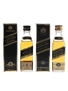 Johnnie Walker Black Label 12 Year Old Bottled 1990s 2 x 5cl / 40%