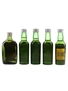 Cutty Sark Bottled 1970s-1980s 5 x 4.6cl-5cl