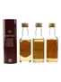 Auchentoshan 10 Year Old, Finest Single Malt Whisky & Glenfarclas 8 Year Old Bottled 1990s 3 x 5cl