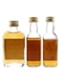 Pride Of Lowlands, Orkney & Strathspey 12 Year Old Bottled 1980s - Gordon & MacPhail 3 x 5cl / 40%