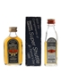 Old Bushmills Black Bush & The Original Bushmills Bottled 1980s-1990s 2 x 5cl / 40%