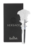 Versace Crystal Frosted Medusa Bottle Stopper  13cm Tall