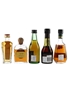 Assorted Brandy Five Kings Old Reserve, Lepanto Brandy, Miguel Torres, Torres Hors D'Age & Torres Gran Reserva 5 x 3cl-5cl