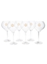 Veuve Clicquot Rich Champagne Glasses  6 x 23cm Tall