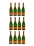 Veuve Clicquot Ponsardin Dummy Bottles Empty Display Bottles 12 x 75cl