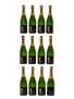 Veuve Clicquot Ponsardin Dummy Bottles Empty Display Bottles 12 x 75cl