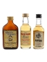 Abbot's Choice, Hundred Pipers & Pig's Nose Bottled 1970s & 1980s 3 x 5cl / 40%