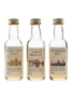 Forth Bridges, Eilean Donan Castle & Westminster Mist Bottled 1980s - The Whisky Shop 3 x 5cl / 40%