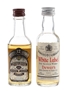 Chivas Regal 12 Year Old & Dewar's White Label Bottled 1970s 2 x 5cl