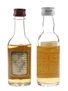 Chivas Regal 12 Year Old & Dewar's White Label Bottled 1970s 2 x 5cl