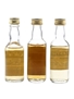 Blair Athol 8 Year Old, Glengoyne 10 Year Old & Glenturret 8 Year Old Bottled 1970s-1980s 3 x 5cl / 40%