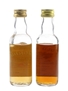 Glenordie 12 Year Old & Old Elgin 8 Year Old Bottled 1980s 2 x 5cl / 40%