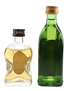 Cardhu 12 Year Old & Glenfiddich Bottled 1980s-1990s 2 x 5cl / 40%