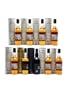 Game Of Thrones Whiskies Set Cardhu, Clynelish, Dalwhinnie, Glendullan, Lagavulin, Mortlach, Oban, Royal Lochnagar & Talisker 9 x 70cl