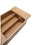 Wooden Presentation Wine Boxes Empty 3 x Triple Bottle