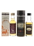 Glen Garioch 12 & Tomatin 10 Year Old Bottled 1990s 2 x 5cl