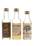 Old Cobblers, Highland Queen Scotland's For Me & Te Bheag Nan Eilean  3 x 5cl / 40%