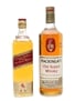 Blended Scotch Whisky Mackinlay's & Johnnie Walker Red Label - Bottled 1970s 100cl & 75cl