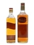 Blended Scotch Whisky Mackinlay's & Johnnie Walker Red Label - Bottled 1970s 100cl & 75cl