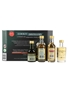 The Cooley Irish Whiskey Collection Connemara, Greenore, Kilbeggan & Tyrconnell 4 x 5cl / 40%