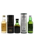 Bruichladdich 10 Year Old, Bunnahabhain 12 Year Old & Laphroaig 10 Year Old Bottled 1990s-2000s 3 x 5cl / 40%