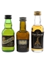 Black Bottle, Chivas Century Of Malts & Pot Dhubh 12 Year Old Bottled 1980s-1990s 3 x 5cl / 40%