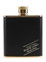 Johnnie Walker Black Label Hip Flask Gold Plated 9cm x 7cm