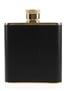 Johnnie Walker Black Label Hip Flask Gold Plated 9cm x 7cm