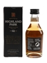 Highland Park 12 Year Old Bottled 2000s 5cl / 40%