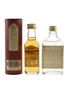 Auchentoshan 10 Year Old & Pure Malt Bottled 1970s & 2000s 2 x 5cl / 40%