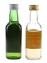 Glenturret & Glenturret 8 Year Old Bottled 1970s & 1980s 2 x 5cl