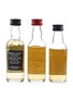 Inchgower 12 Year Old, HMY Britania 12 Year Old & Royal Lochnagar 12 Year Old Bottled 1980s-2000s 3 x 5cl / 40%