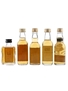 Assorted Blended Scotch Whisky Bottled 1990s 5 x 5cl /