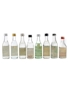 Assorted Greek Ouzo Botrys, Ouzo Dry Aperitif, 12 Year Old, Master's, Haggipavlu, Oyzo Fokiali, Olompic & Mytiahne 8 x 5cl